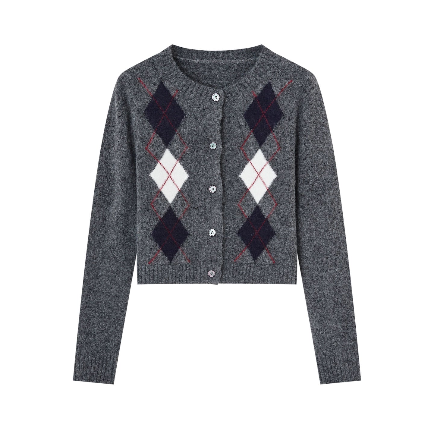 Floral Velvet Diamond Vest Skirt Set-Up