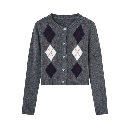 Floral Velvet Diamond Vest Skirt Set-Up