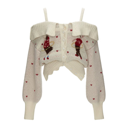 Long-Sleeved Knit Top