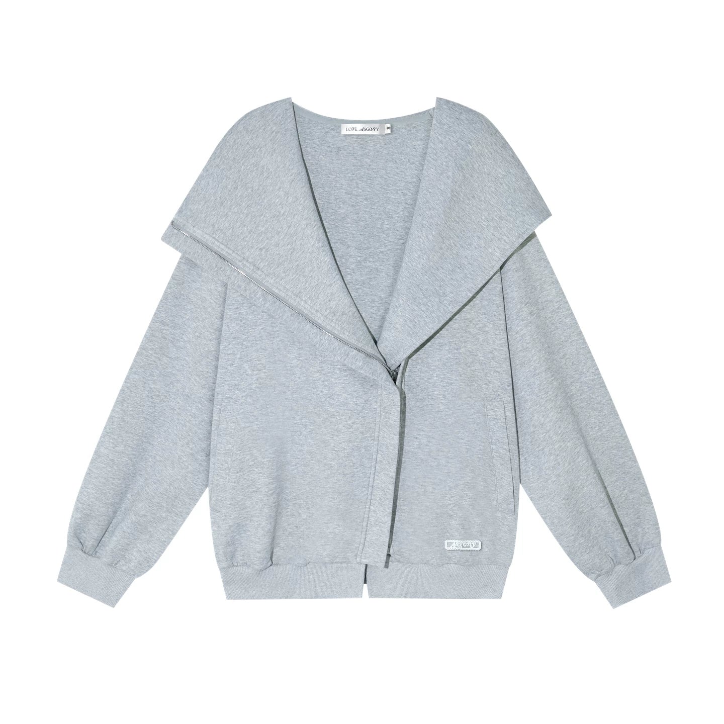 Pink Hooded Zip-Up Jacket Set-Up
