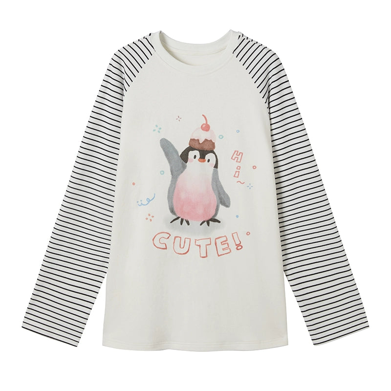 Raglan Striped T-Shirt