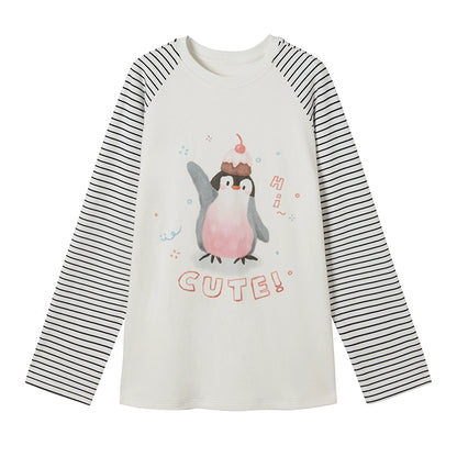 Raglan Striped T-Shirt