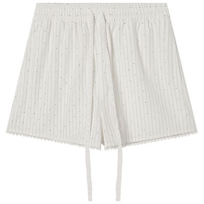 Striped Three-Piece Shirt And Pants Set-Up