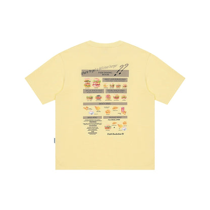 Fun Hamburger Couple T-Shirt