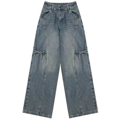 Denim Asymmetry Fit Pants