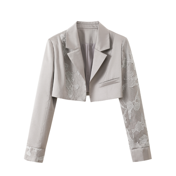 Silver Wing Padded Shoulder Suit Set-Up