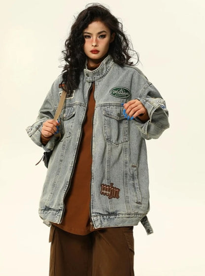 American vintage denim jacket