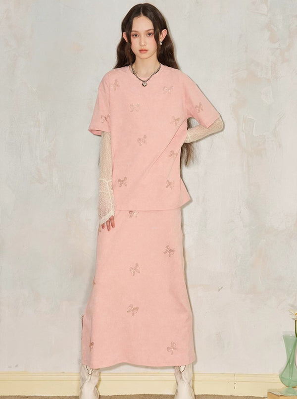 Casual Crewneck Top Set-Up