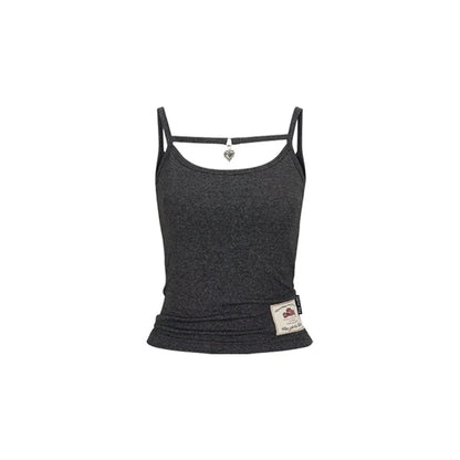 Love Pendant Camisole Vest Top