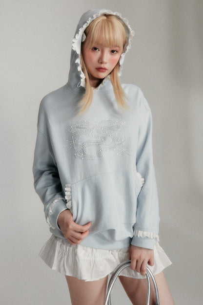 Sheet Aromatic Pearl Fungus Sweatshirt