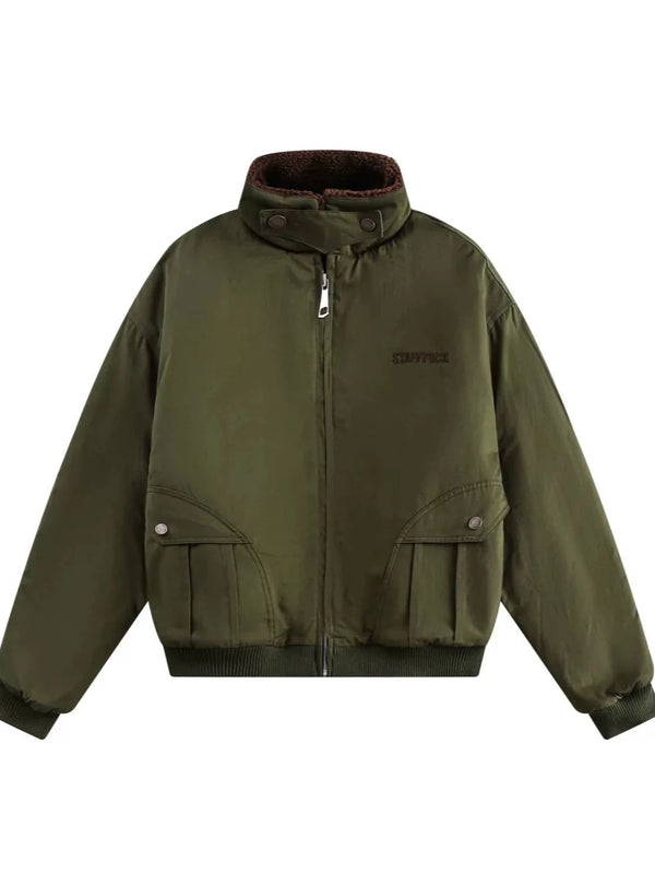 Long-sleeved Loose Casual Cotton Jacket