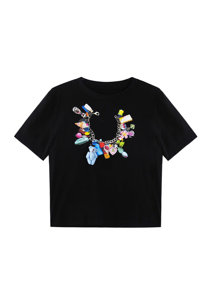 Rock Chic Tee & Bubble Skirt Set-Up