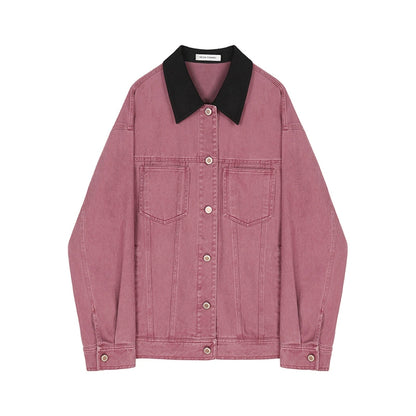 Kontrast Jeans Short Jacket