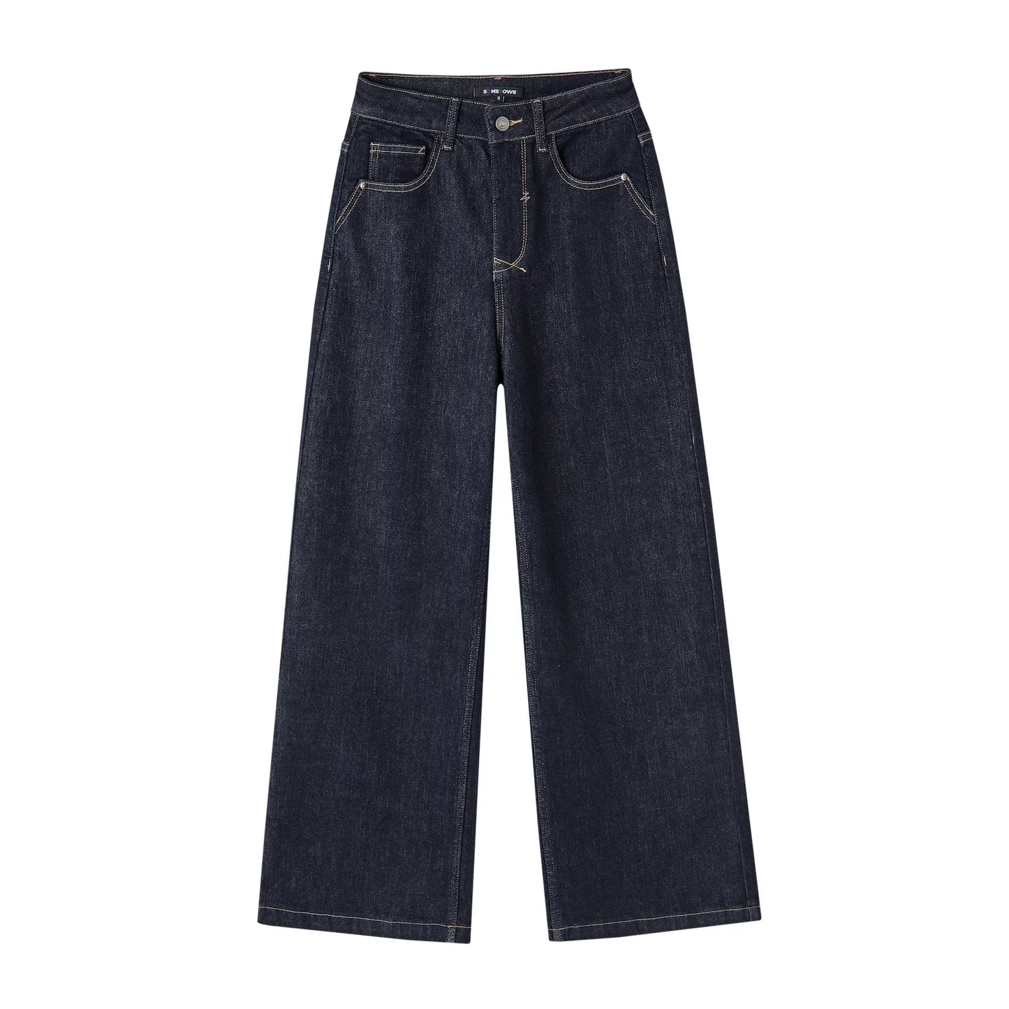 Stretch Raw Denim Jeans