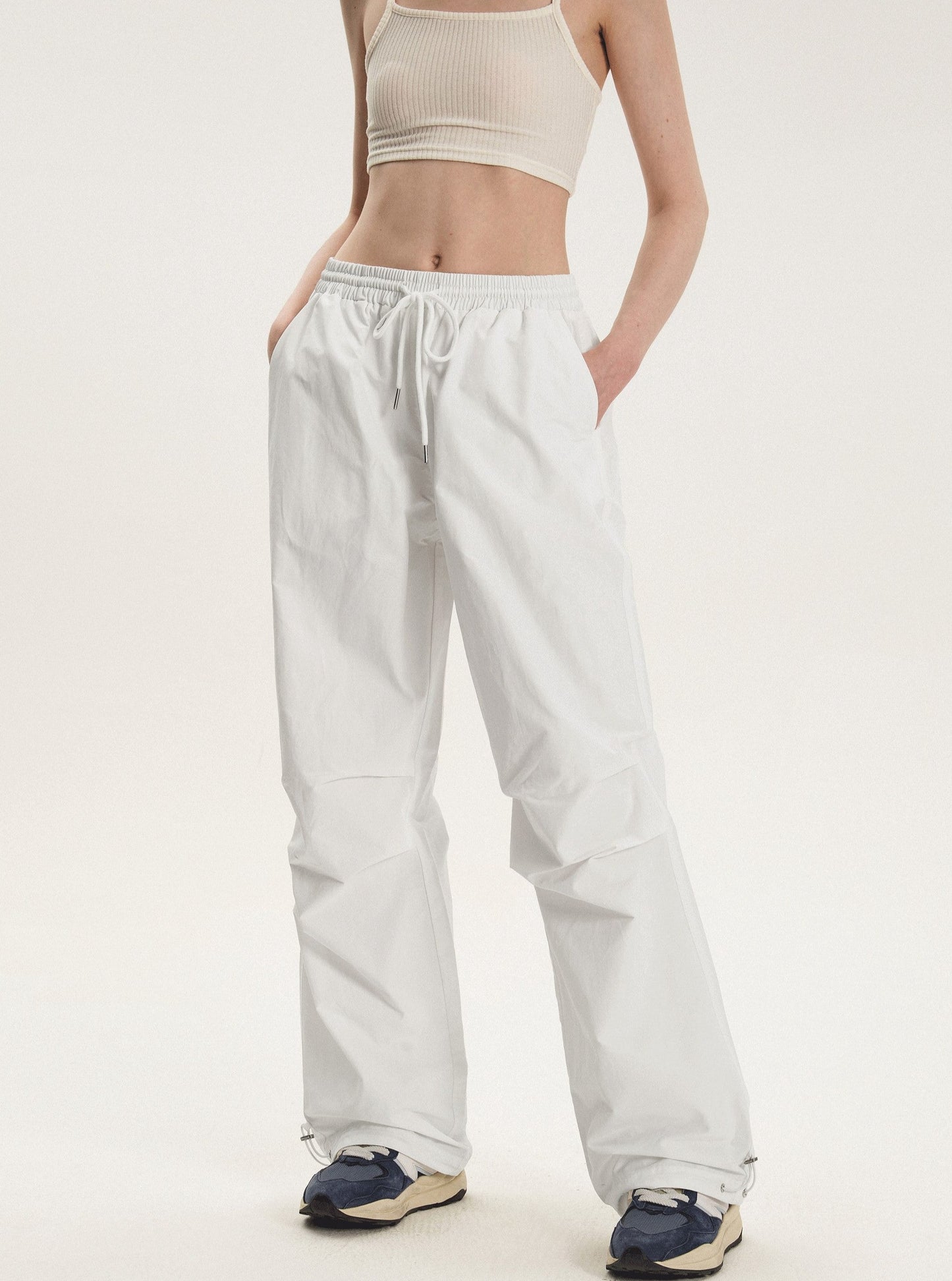 American loose straight cargo pants