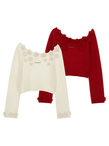 Long Sleeve Temperament Sweater