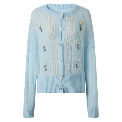 Autumn Loose Fit Cutout Knitwear