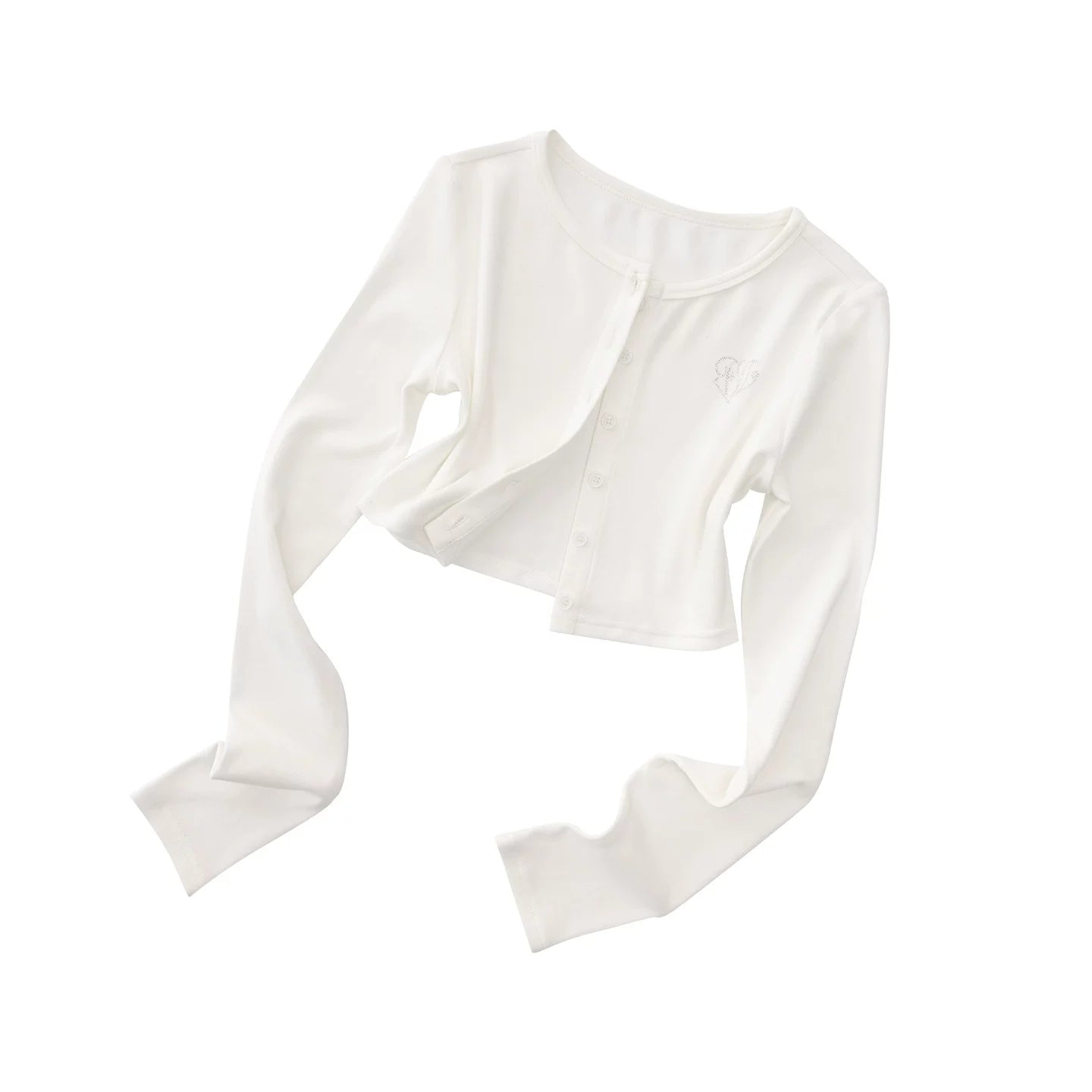 Creme Spitzen-Loungewear-Set