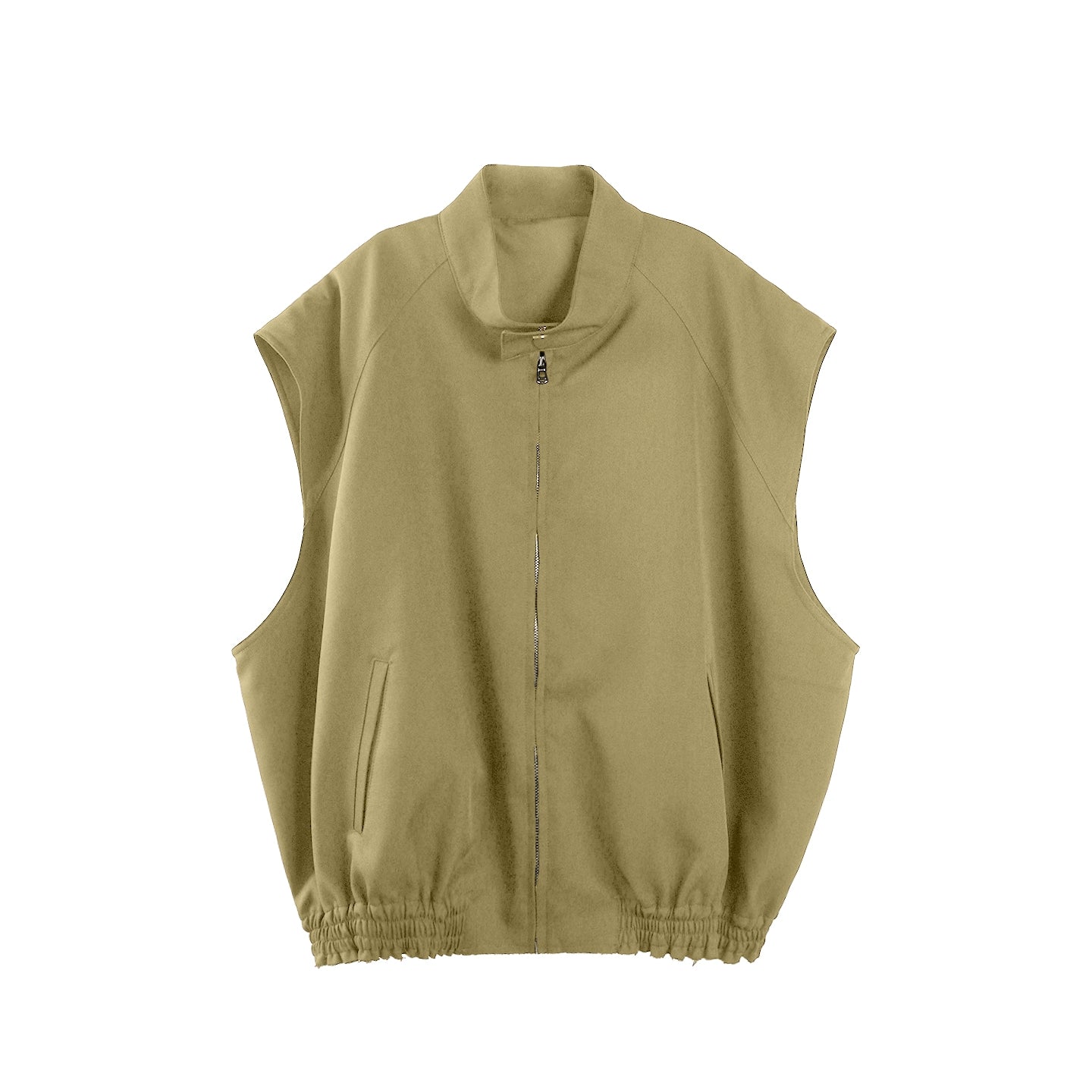 Casual Wide-Shoulder Layering Vest