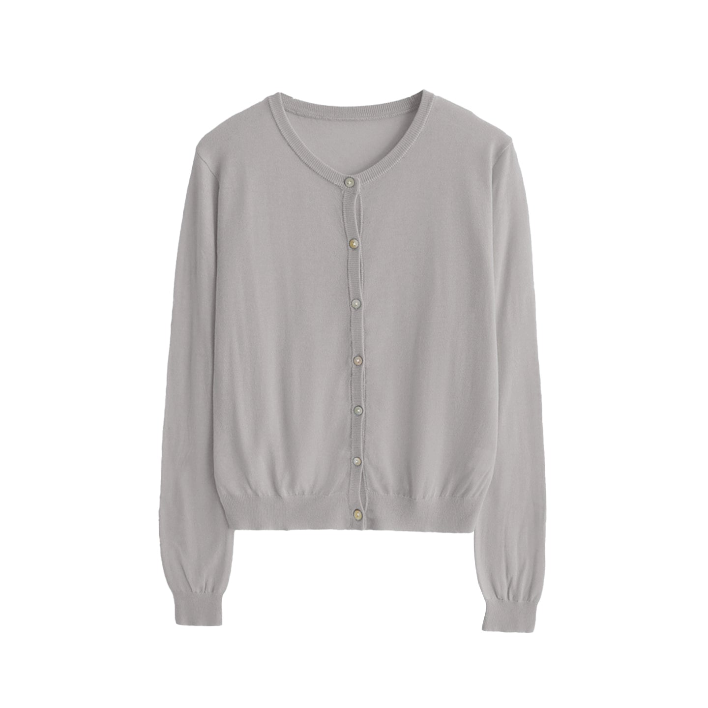 Linen Knitted Cardigan Set