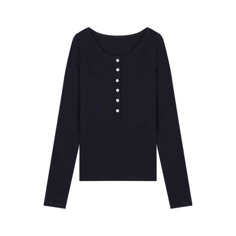 Open Front Long-Sleeved T-shirt & Vest Set-Up