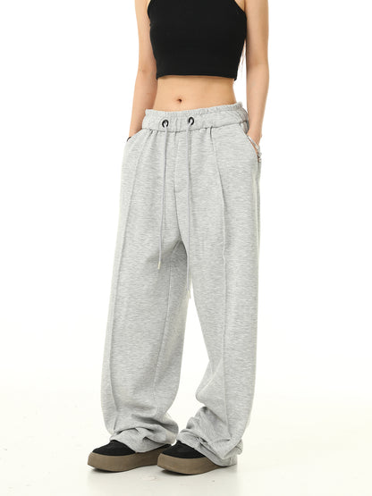 Graue Retro-Sweatpants