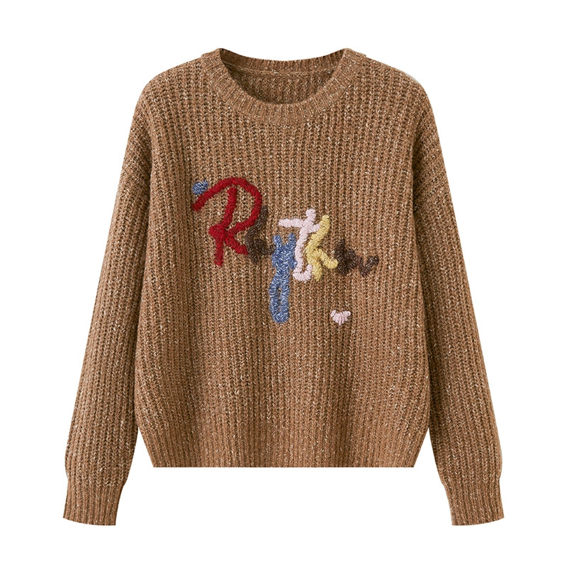 Cloud-Like Knit Pullover Sweater