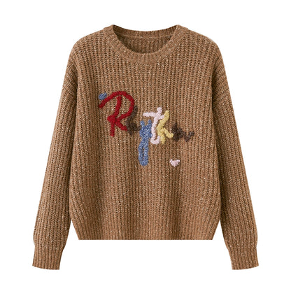 Cloud-Like Knit Pullover Sweater