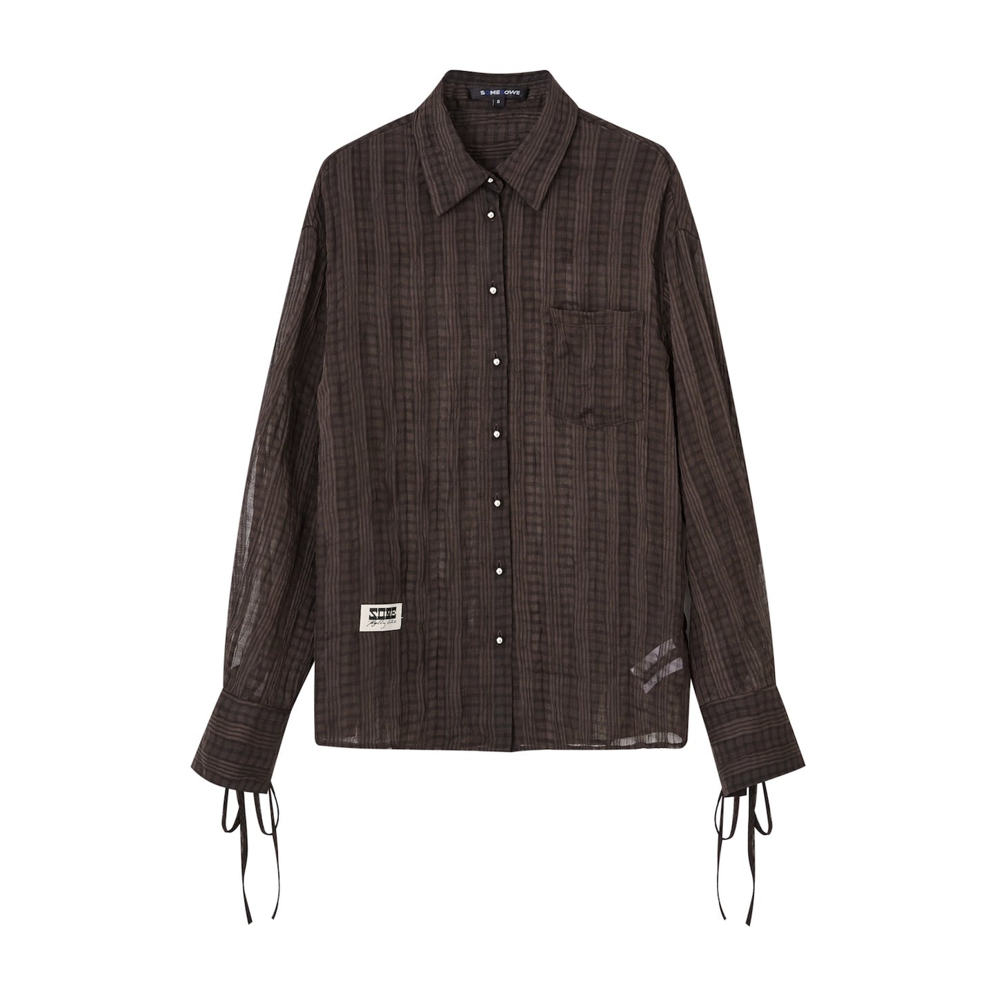 Plaid Mesh Summer Shirt Jacket