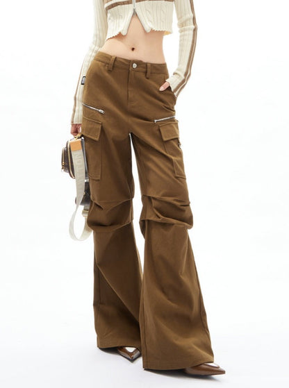 American Relaxed Wide Leg Hip Hop Pants