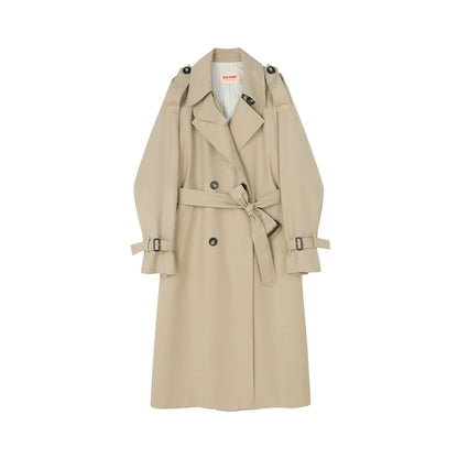 9% von der neuen Trenchcoat Frauen Herbst 2024 neue kleine Mann locker und dünn britischen Stil Midi Top