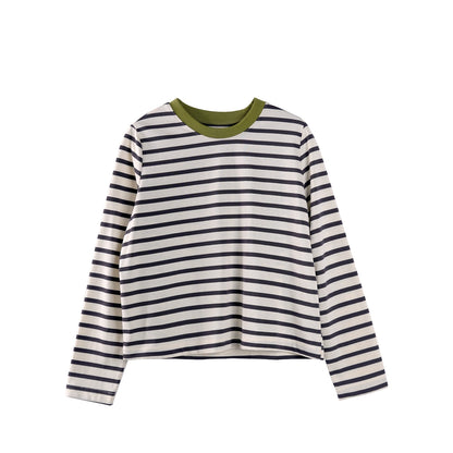American Vintage Striped Long Sleeve T-Shirt