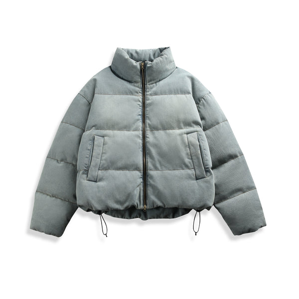 Distressed Winterente Daunenjacke 