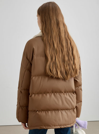 Revers verdickte warme Brotjacke