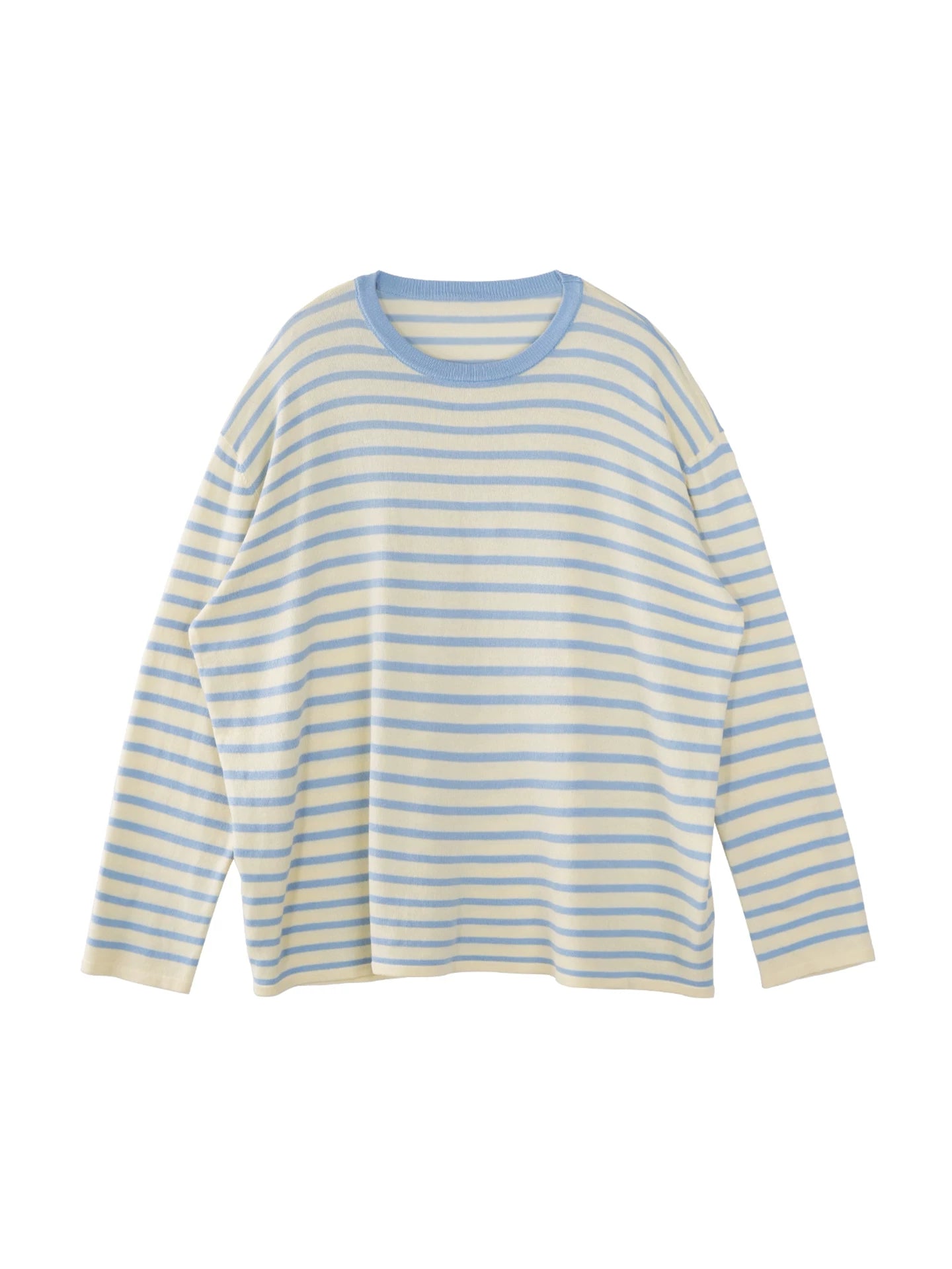 Sea Salt Striped Knit Sweater