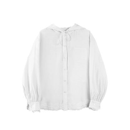 Misty Blue Hoodie Skirt Set-Up