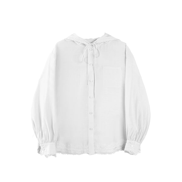 Misty Blue Hoodie Skirt Set-Up