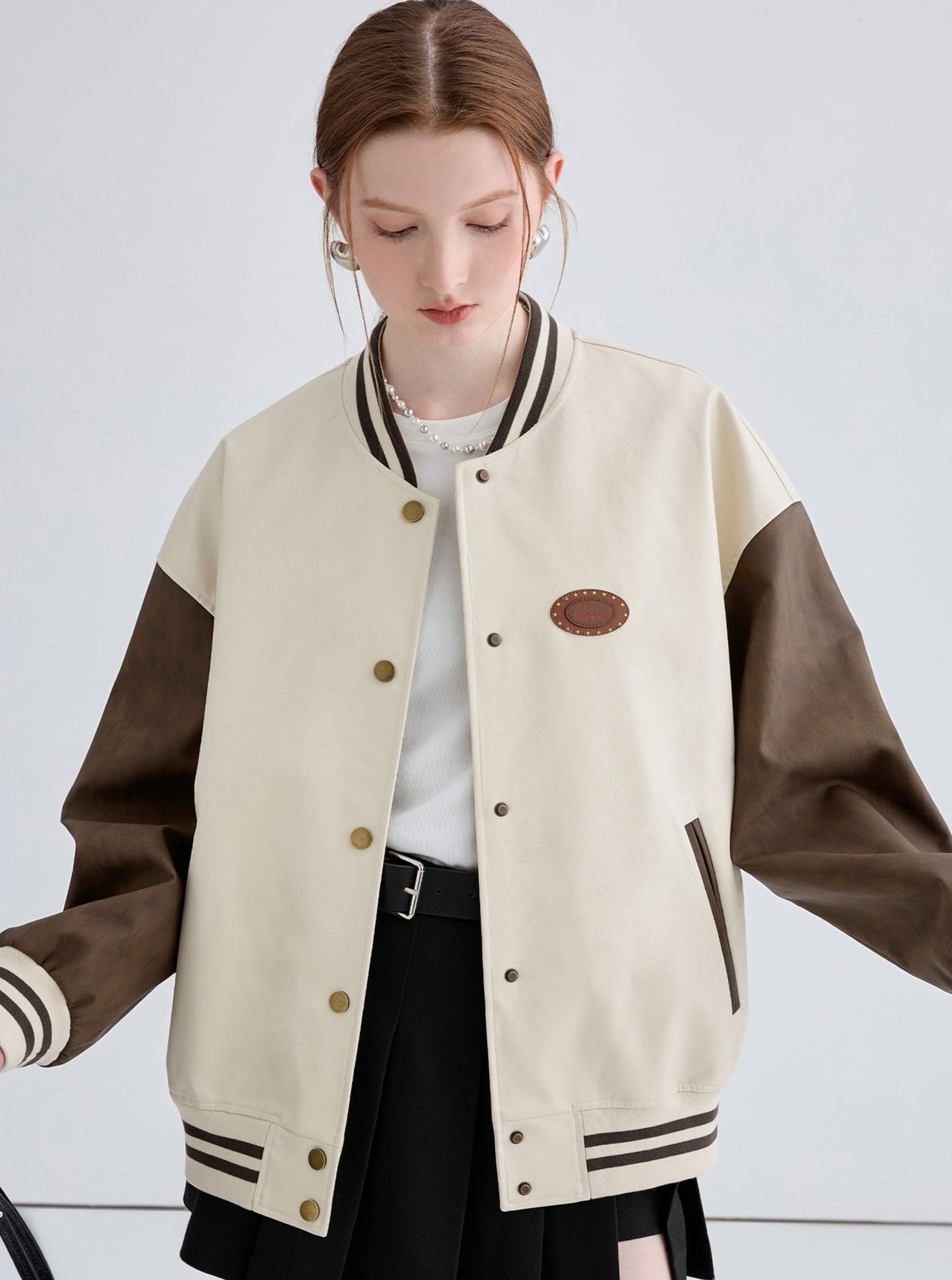 Retro Temperament Baseball Jersey Jacket