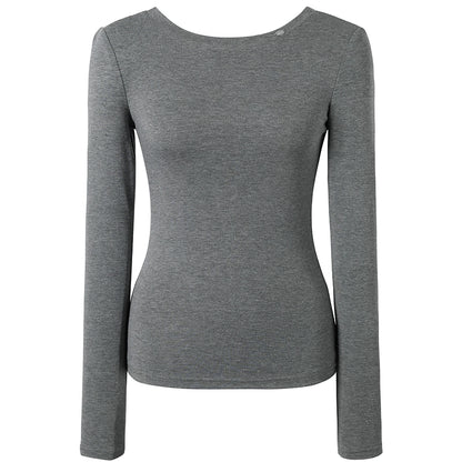 Sweet Spicy Cut-Out Long-Sleeved Shirt