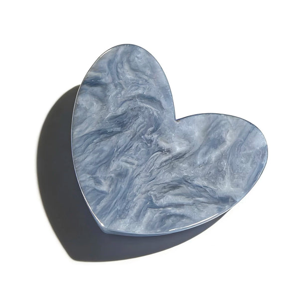 Pink and Blue Acetate Hair Clip