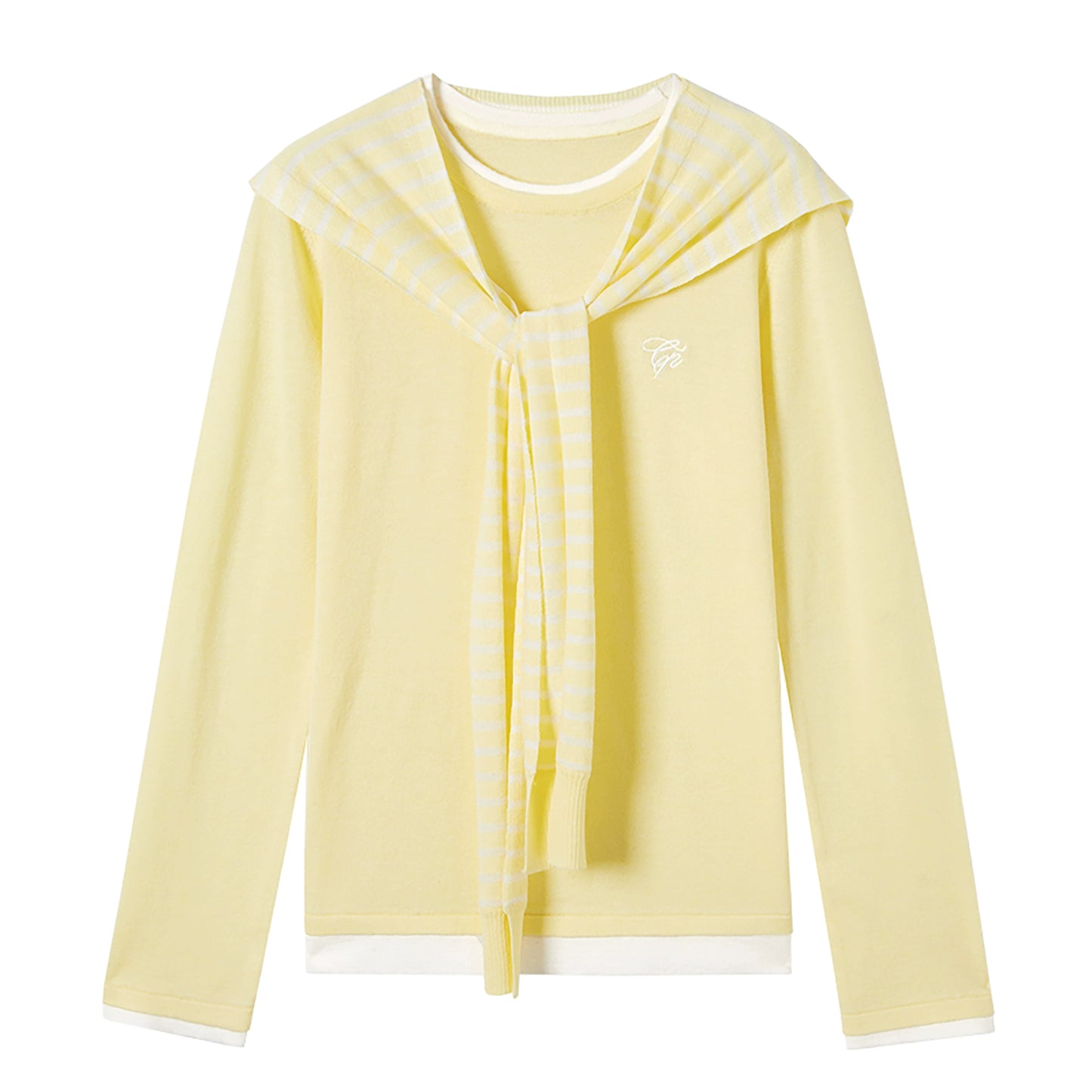 Preppy Knit Slim Sweater