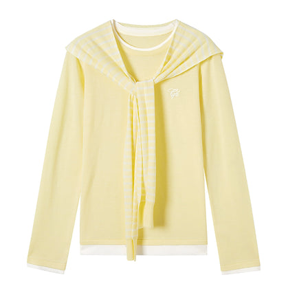 Preppy Knit Slim Sweater