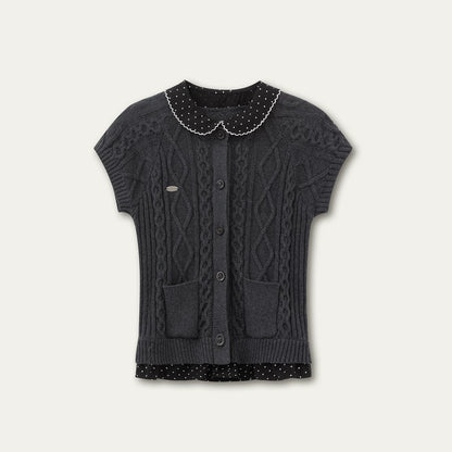 Knit College Sweater