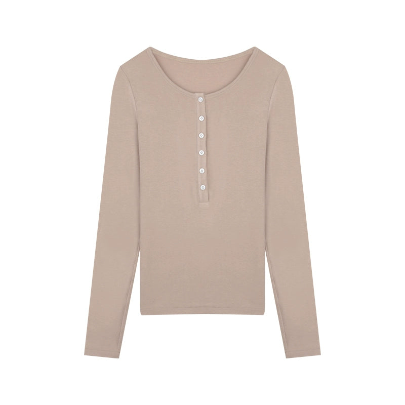 Open Front Long-Sleeved T-shirt & Vest Set-Up