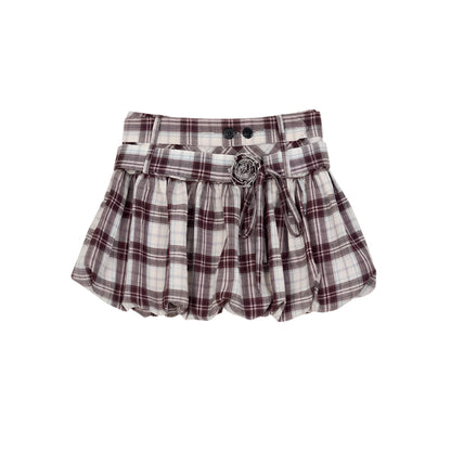 Fluffy A-Linien Bustier Rock 