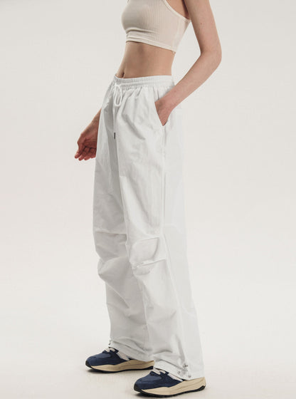 American loose straight cargo pants