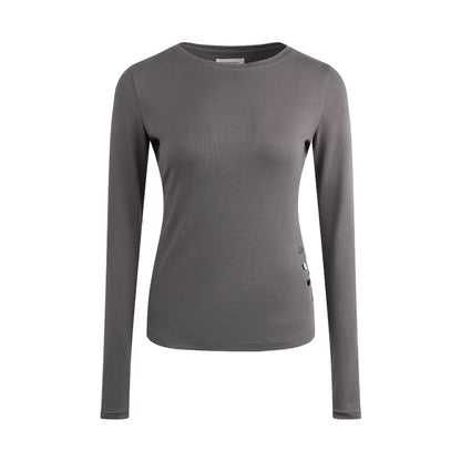 Decorative Button Layered Top