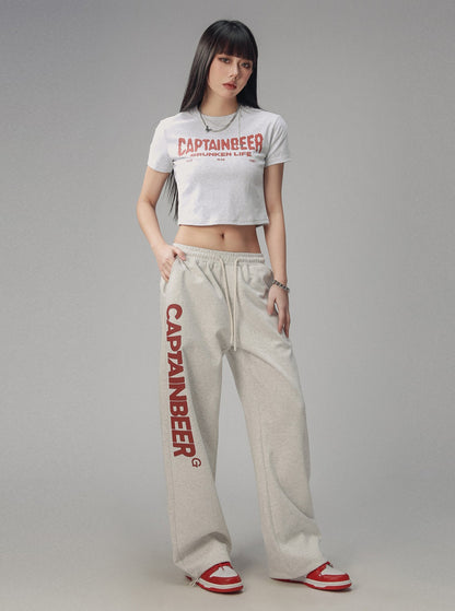 American Retro Hip-Hop Sports Pants Pants