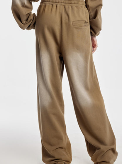 Deep Khaki Large Straight Pants