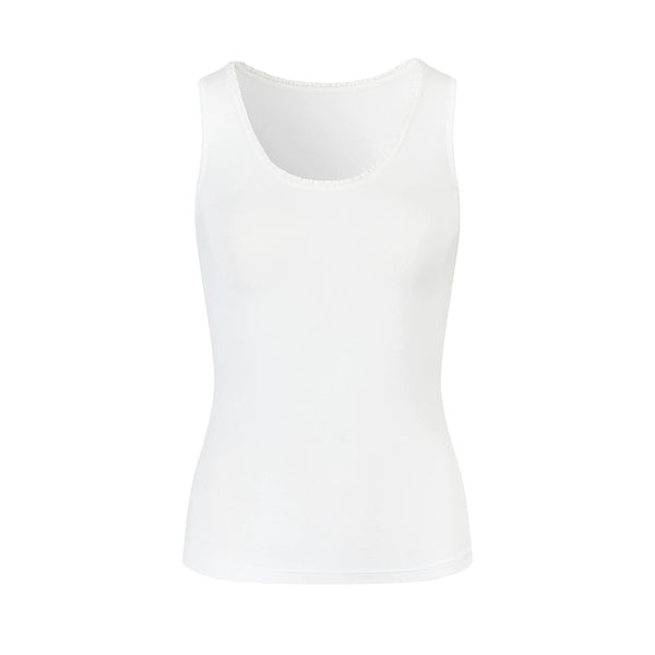 Lace Collar Knit Camisole Set